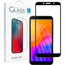 Защитное стекло ACCLAB Full Glue для Huawei Y5p Black (1283126508295)