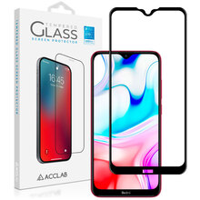 Защитное стекло ACCLAB Full Glue для Xiaomi Redmi 8 Black (1283126508738)