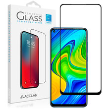 Защитное стекло ACCLAB Full Glue для Xiaomi Redmi Note 9 Black (1283126508783)