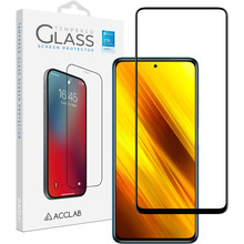 Захисне скло ACCLAB Full Glue для Xiaomi Poco X3 Black (1283126509582)