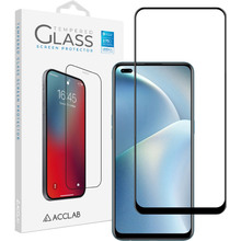 Захисне скло ACCLAB Full Glue для Oppo Reno 4 Lite Black (1283126511196)