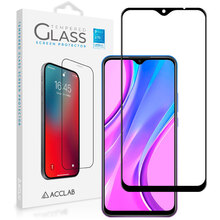 Защитное стекло ACCLAB Full Glue для Xiaomi Redmi 9 Black (1283126508813)