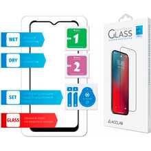 Защитное стекло ACCLAB Full Glue для Samsung M12 Black (1283126510526)