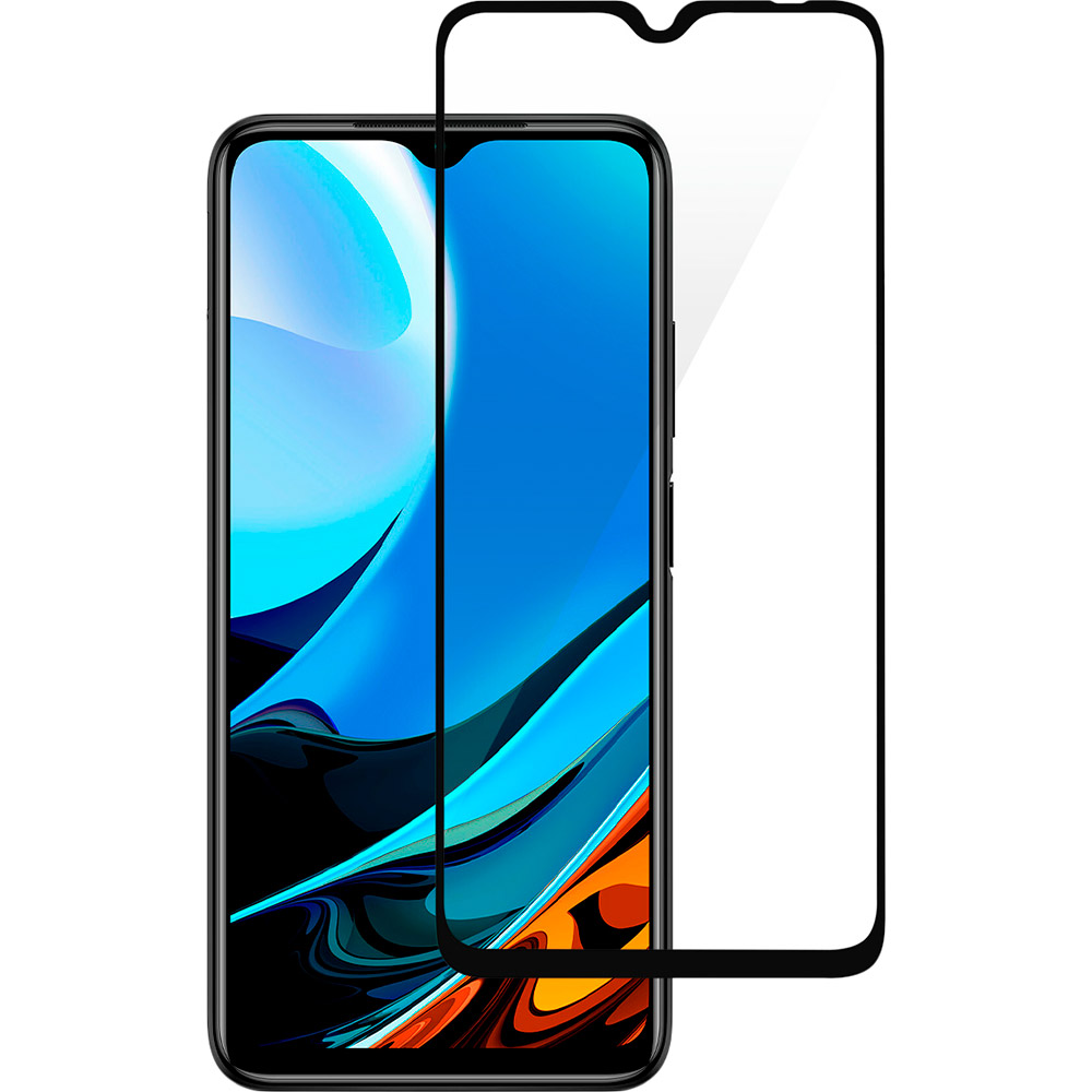 

Защитное стекло 2E для Xiaomi Redmi 9T Black border (2E-MI-9T-SMFCFG-BB), Захисне скло для Xiaomi Redmi 9T, Black border