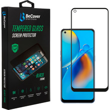 Кривой Рог - Защитное стекло BECOVER Oppo A74 Black (706656)