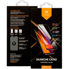 Защитное стекло VINGA для Apple iPhone XR/11 Black (VGIPXR)