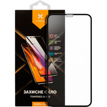 Защитное стекло VINGA для Apple iPhone XR/11 Black (VGIPXR)