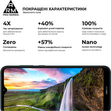 Захисне скло ARMORSTANDART Pro для Nokia С30 Black (ARM59819)