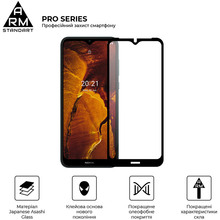 Захисне скло ARMORSTANDART Pro для Nokia С30 Black (ARM59819)