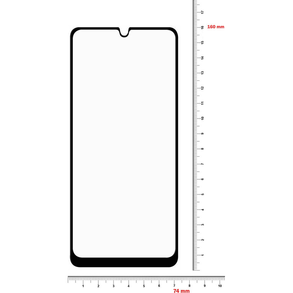 Захисне скло BECOVER для Samsung Galaxy M22 SM-M225 Black (706907) Сумісність за моделлю Samsung Galaxy M22