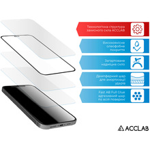Захисне скло ACCLAB для Xiaomi Redmi Note 11 Black (1283126518829)