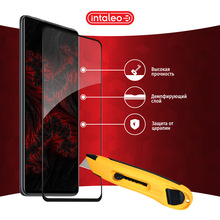 Защитное стекло INTALEO для Xiaomi Mi 11T Pro Black (1283126518775)