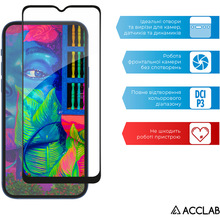 Захисне скло ACCLAB для Samsung Galaxy A13 Black (1283126519017)