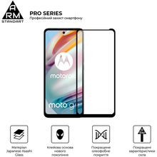 Захисне скло ARMORSTANDART Pro для Motorola G60/G60s Black (ARM60524)