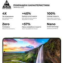 Защитное стекло ARMORSTANDART Pro для Samsung Galaxy S21 FE Black (ARM60728)