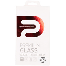 Захисне скло ArmorStandart Pro для Xiaomi Poco M4 Pro 5G Black (ARM60620)