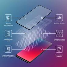 Защитное стекло XOKO FG Huawei P40 Lite 2 шт Black (XK-HW-P40LTBK)