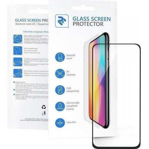 Захисне скло 2E 2.5D FCFG для Samsung Galaxy A03 Core Black (2E-G-A03CORE-SMFCFG-BB)