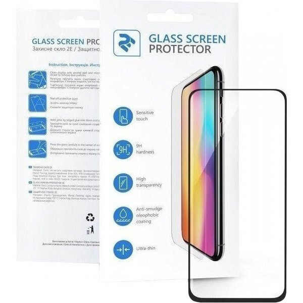 Захисне скло 2E 2.5D FCFG для Samsung Galaxy M22 Black (2E-G-M22-SMFCFG-BB)