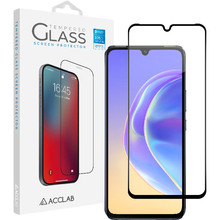 Защитное стекло ACCLAB Full Glue для Vivo V21 Black (1283126528422)