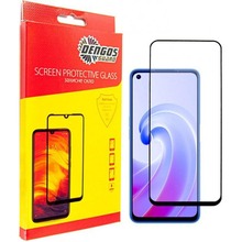 Захисне скло DENGOS для OPPO A76 Glass Full Glue black