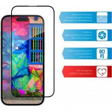 Захисне скло ACCLAB Full Glue для Apple iPhone 14 Pro Black (1283126541971)