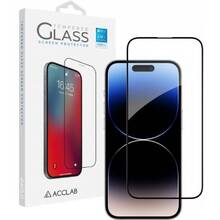 Защитное стекло ACCLAB Full Glue для Apple iPhone 14 Pro Black (1283126541971)