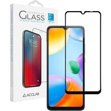 Захисне скло ACCLAB Full Glue для Xiaomi Redmi 10C Black (1283126527142)