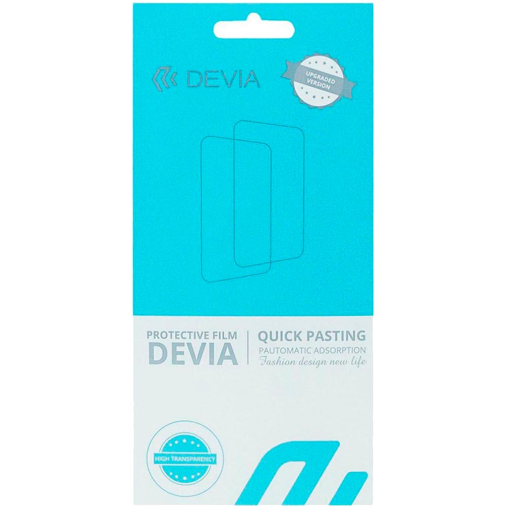 Захисна плівка DEVIA для Oppo Reno 7 Transparent (DV-OPP-RN7U) Захисна плівка DEVIA для Oppo Reno 7 Transparent (DV-OPP-RN7U) Олеофобне покриття True