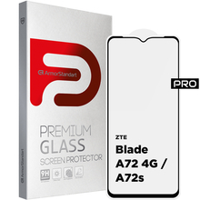 Защитное стекло ArmorStandart Pro для ZTE Blade A72 4G / A72s Black (ARM63118)