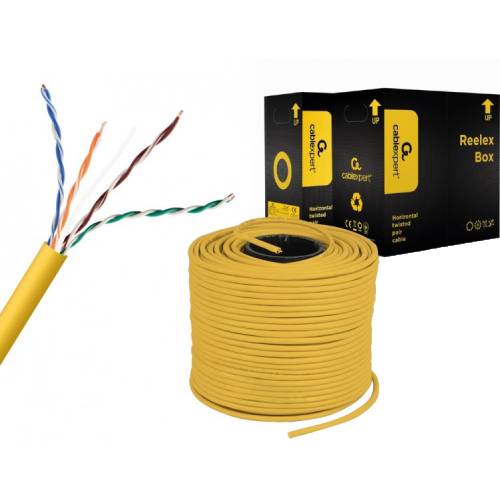 Кабель CABLEXPERT UPC-5004E-SOL-Y 305 м Вид кабель