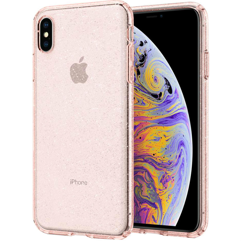 

Чехол SPIGEN Liquid Crystal Glitter для iPhone XS Max (065CS25124) Rose Quartz, iPhone XS Max Glitter Rose Quartz (065CS25124)