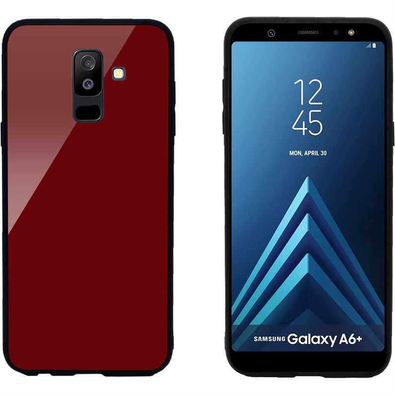 

Чехол INTALEO (Real Glass) для Samsung A6+ (A605) Red (1283126488399), (Real Glass) для Samsung A6+ (A605) (красный)