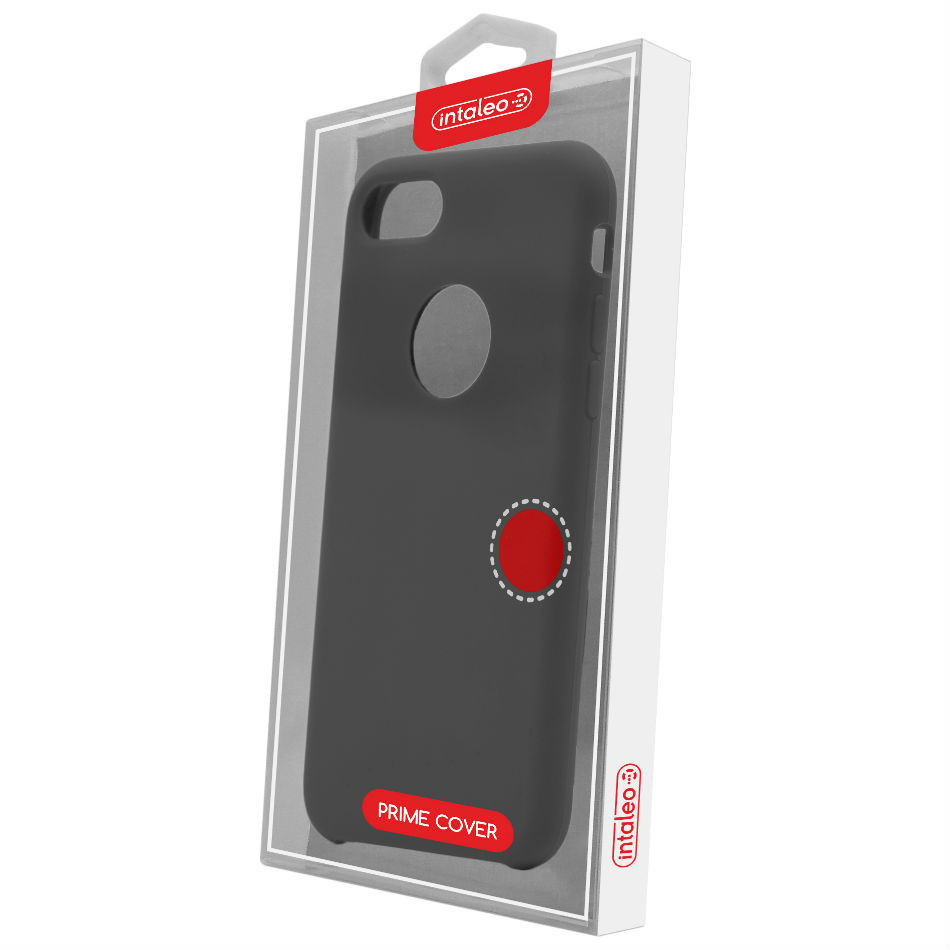 Чехол INTALEO (Velvet) для Apple iPhone 8 Plus (красный) (1283126484735) Цвет красный