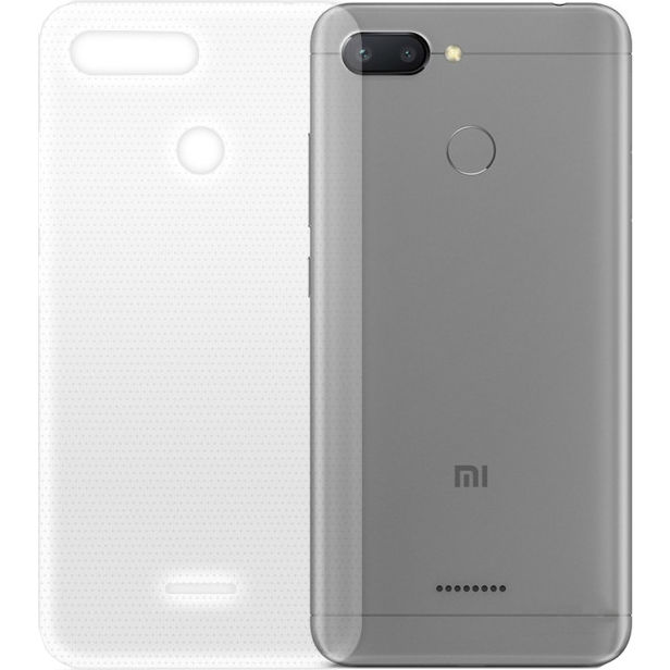 Чохол GLOBAL Case (TPU) Extra Slim для Xiaomi Redmi 6 (світлий) (1283126486647)