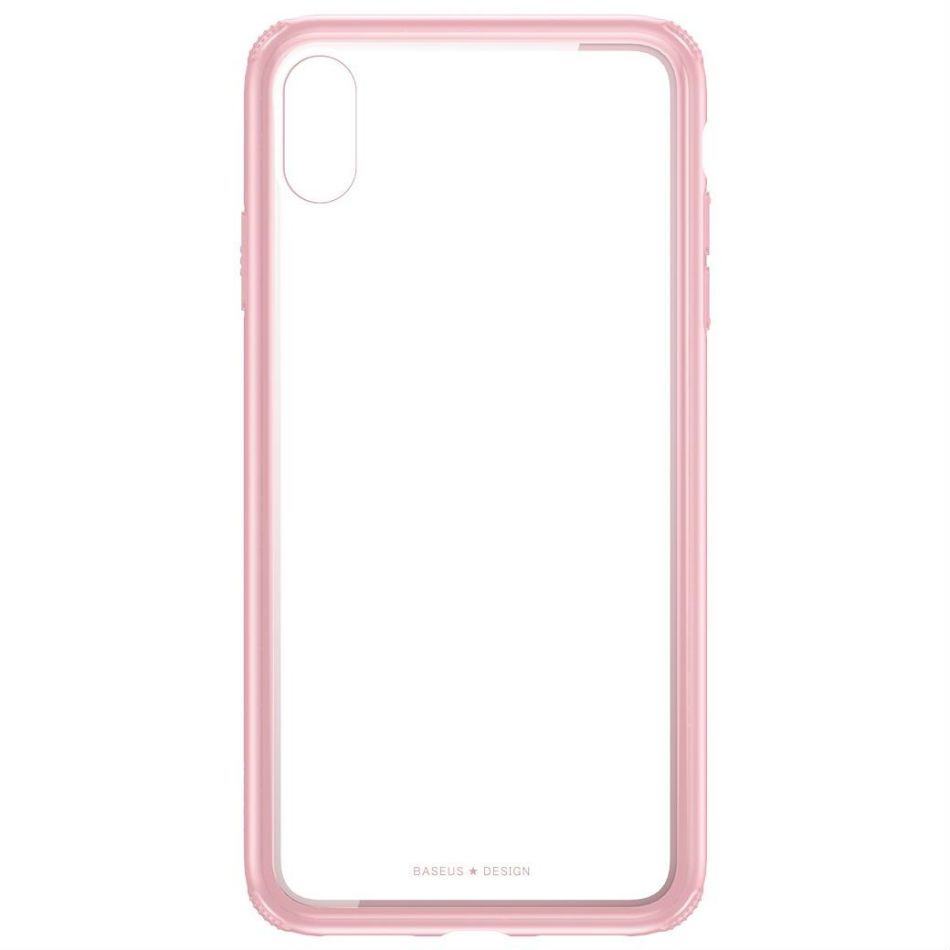 

Чехол BASEUS для iPhone XS Max See-through Pink (WIAPIPH65-YS04), iPhone XS Max See-through Pink (WIAPIPH65-YS04)