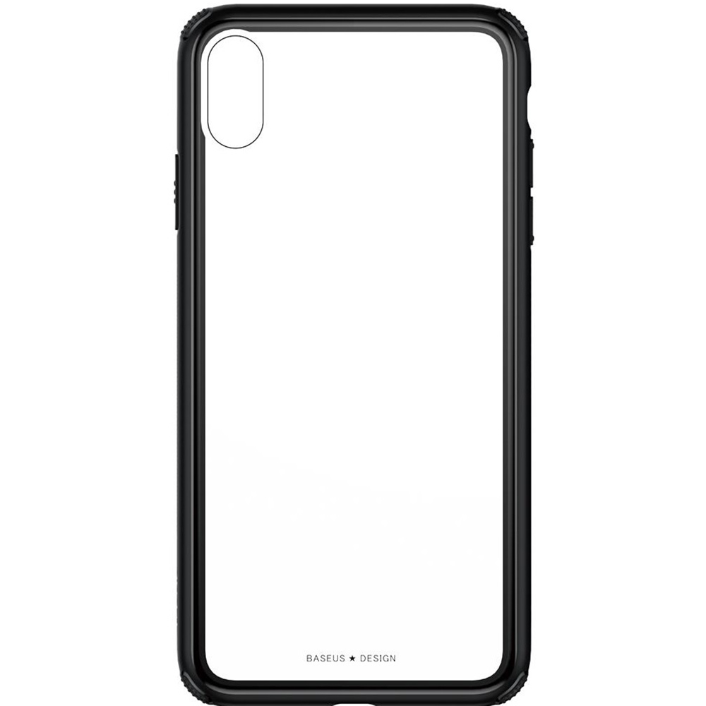 

Чехол BASEUS See-through для Apple iPhone Xs Black (WIAPIPH58-YS01), iPhone XS See-through Black (WIAPIPH58-YS01)