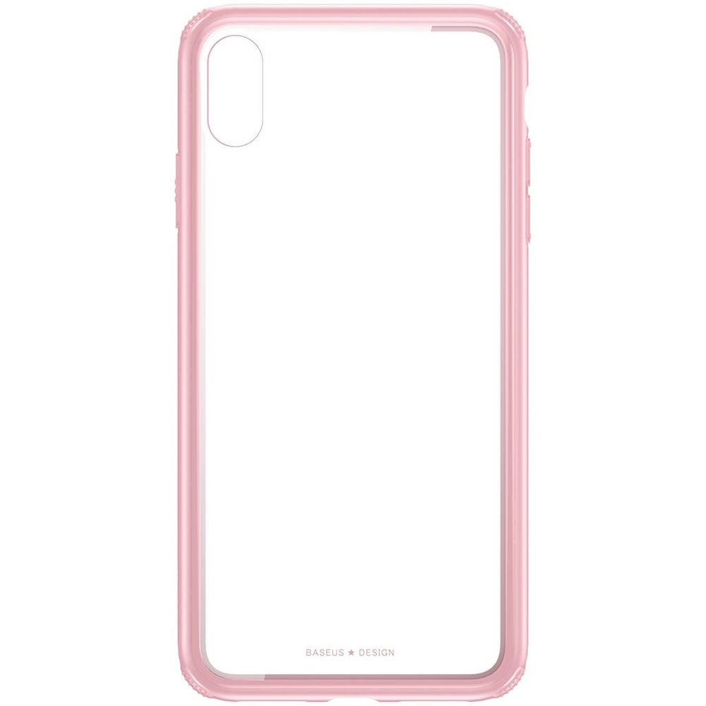 

Чехол BASEUS See-through для Apple iPhone Xs Pink (WIAPIPH58-YS04), iPhone XS See-through Pink (WIAPIPH58-YS04)