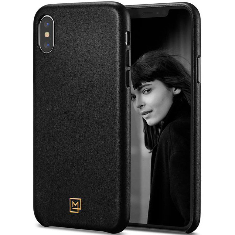 

Чехол SPIGEN La Manon calin для Apple iPhone Xs/X Chic Black (063CS25321), iPhone XS/X La Manon calin Chic Black (063CS25321)