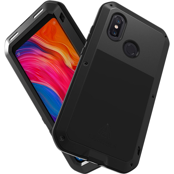 Чехол LOVE MEI Powerful для Xiaomi Mi 8 Black (703133) Тип аквабокс (водонепроницаемый)