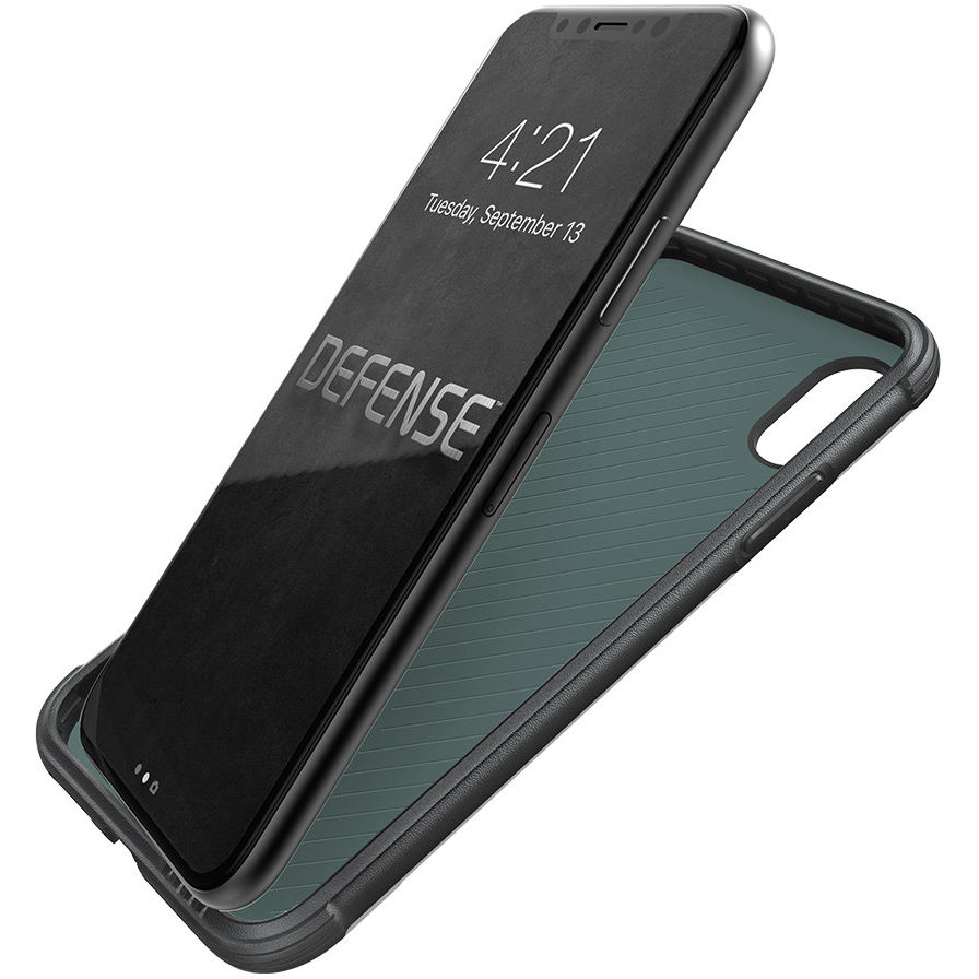 Чехол X-DORIA iPhone X Defense Lux Ballistic Nylon gray (336922) - в  интернет-магазине Фокстрот: цены, отзывы, характеристики | купить в Киеве,  Харькове, Днепропетровске, Одессе - Украина