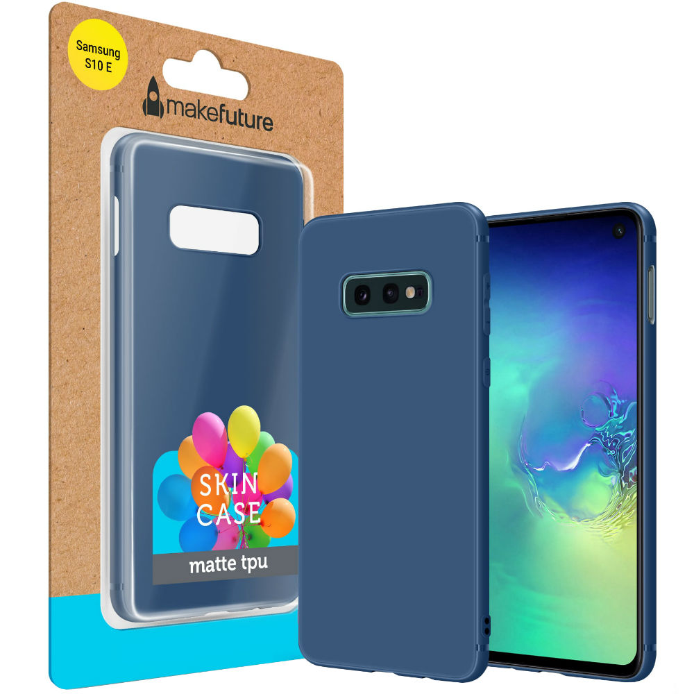 Чохол MAKEFUTURE Skin Case Samsung S10E Blue (MCSK-SS10EBL) Колір синій