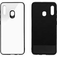 Чехол Intaleo Real Glass для Samsung Galaxy A30 White (1283126491115)