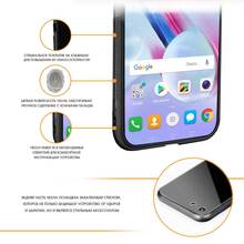 Чехол INTALEO Real Glass Samsung A50 Red