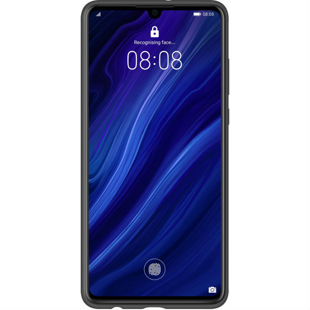 Чохол HUAWEI Silicone Case Car для Huawei P30 Black (51992844) Тип чохол-накладка