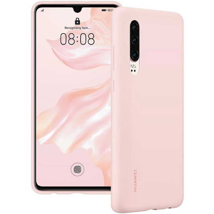 Чохол HUAWEI P30 Silicone Case Car Pink (51992846) Тип чохол-накладка