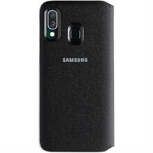 Чехол Samsung для Samsung A40 Wallet Cover Black (EF-WA405PBEGRU)
