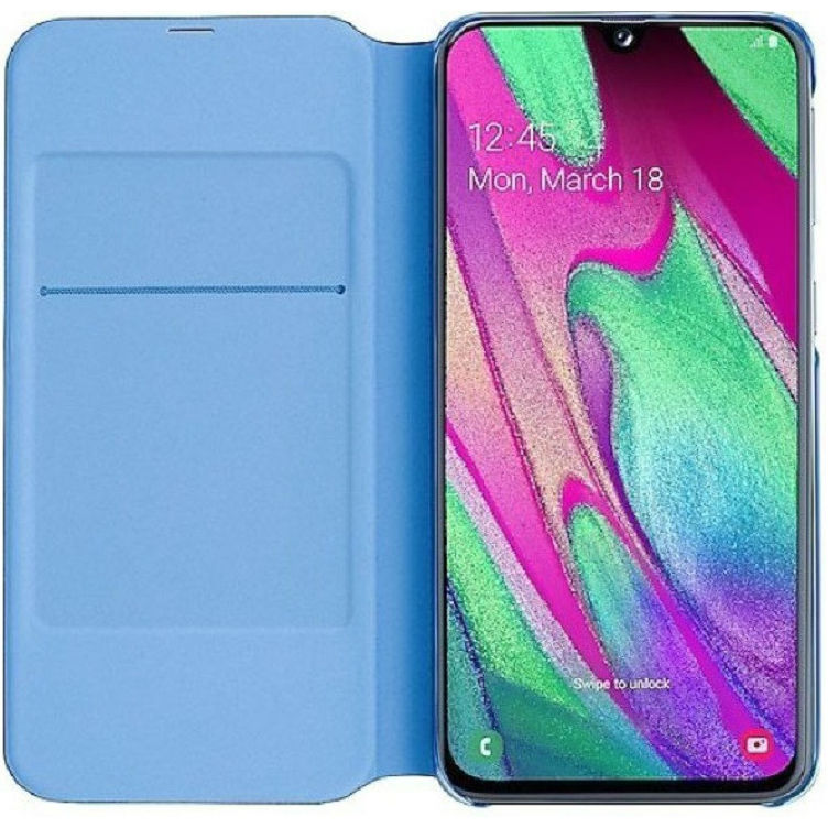 Чехол Samsung для Samsung A40 Wallet Cover Black (EF-WA405PBEGRU) Материал полиуретан