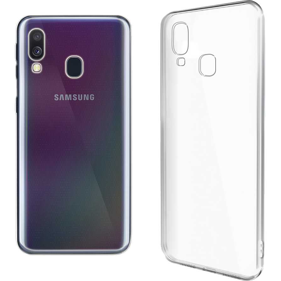 Чохол GLOBAL TPU Case Extra Slim Samsung Galaxy A40 Transparent (1283126491962)