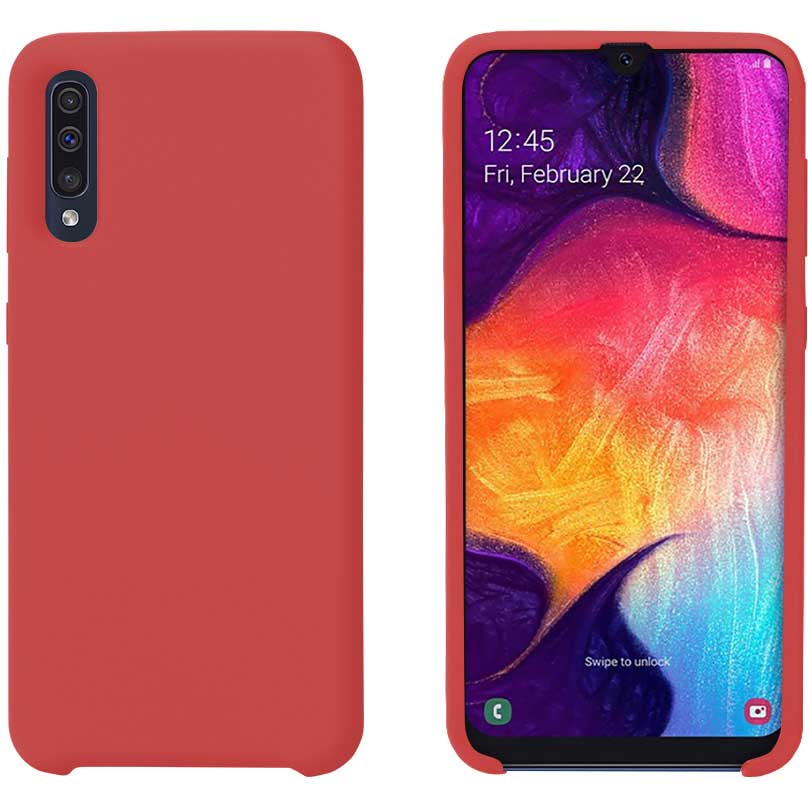 

Чехол INTALEO Velvet Samsung A50 Red, Velvet Samsung A50 (красный)